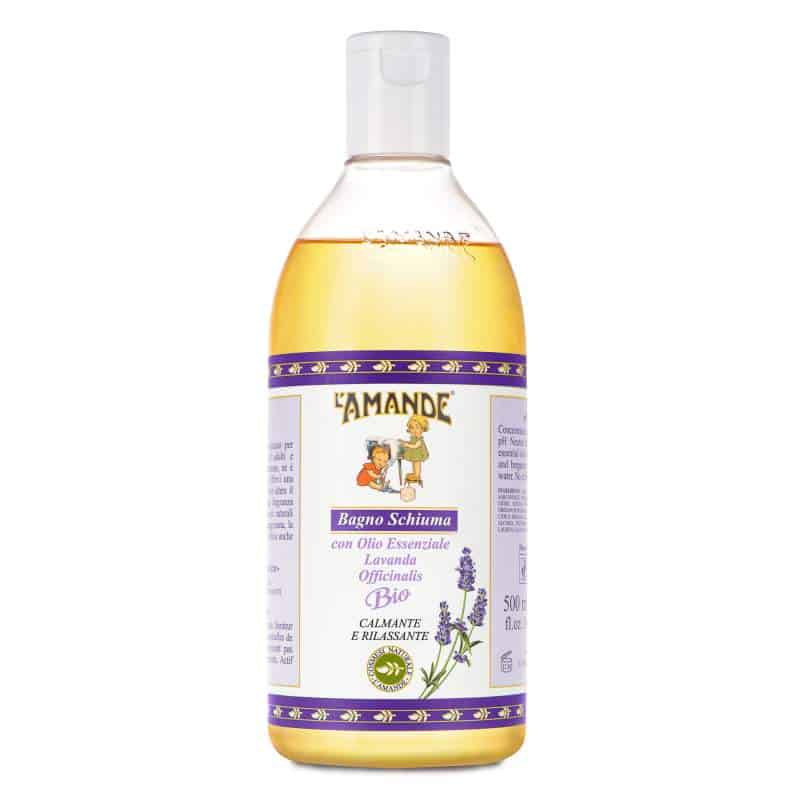 L'amande Bagno schiuma Lavanda officinalis del Piemonte bio