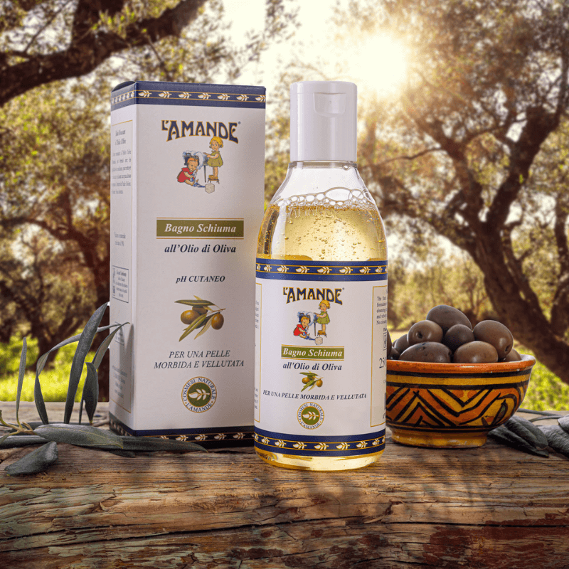 L'amande Bagno schiuma all’olio di oliva Offerta