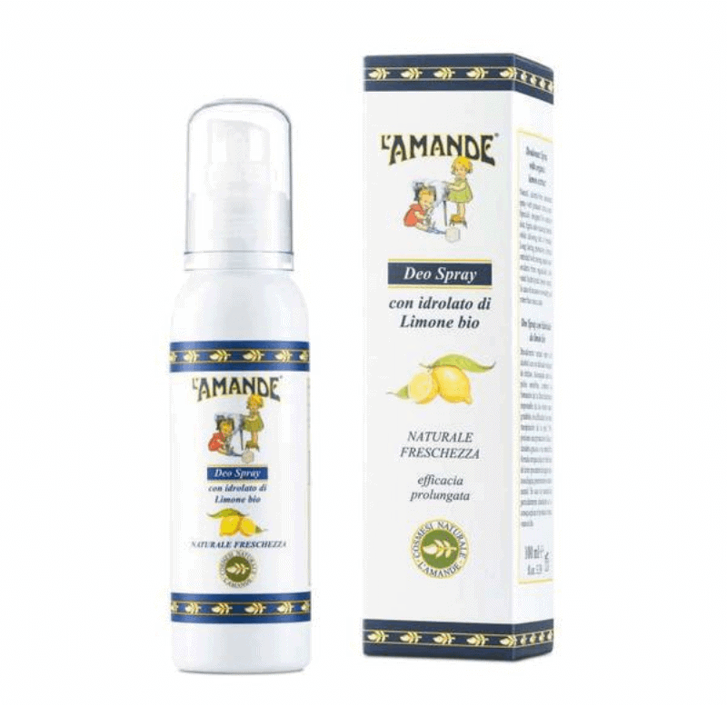 L'amande Deo spray limone bio