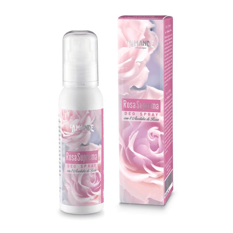 L'amande Deo spray Rosa suprema