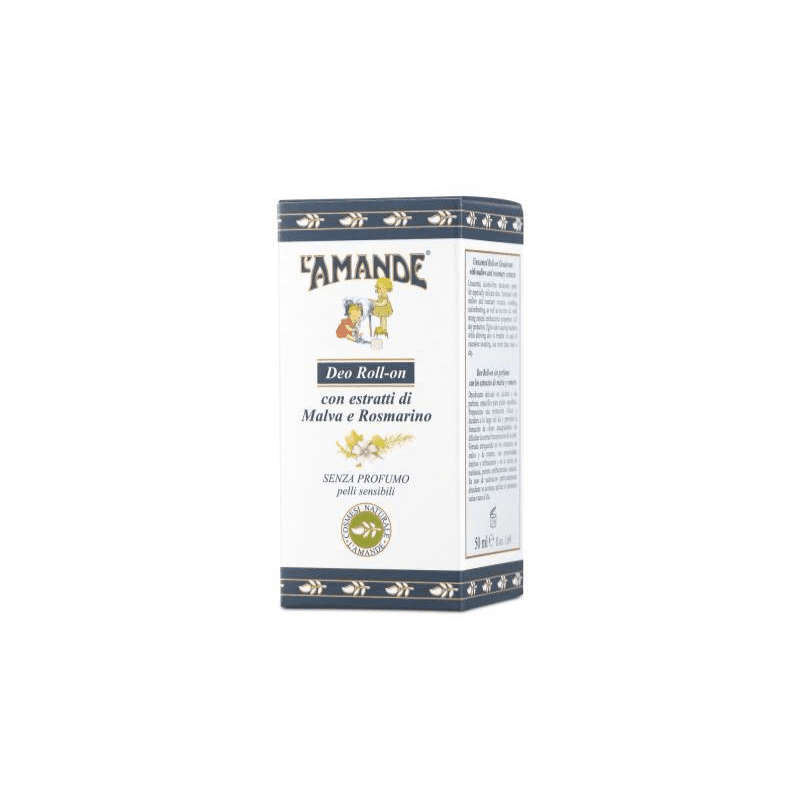 L'amande Deo roll-on malva e rosmarino Spedizione Gratuita