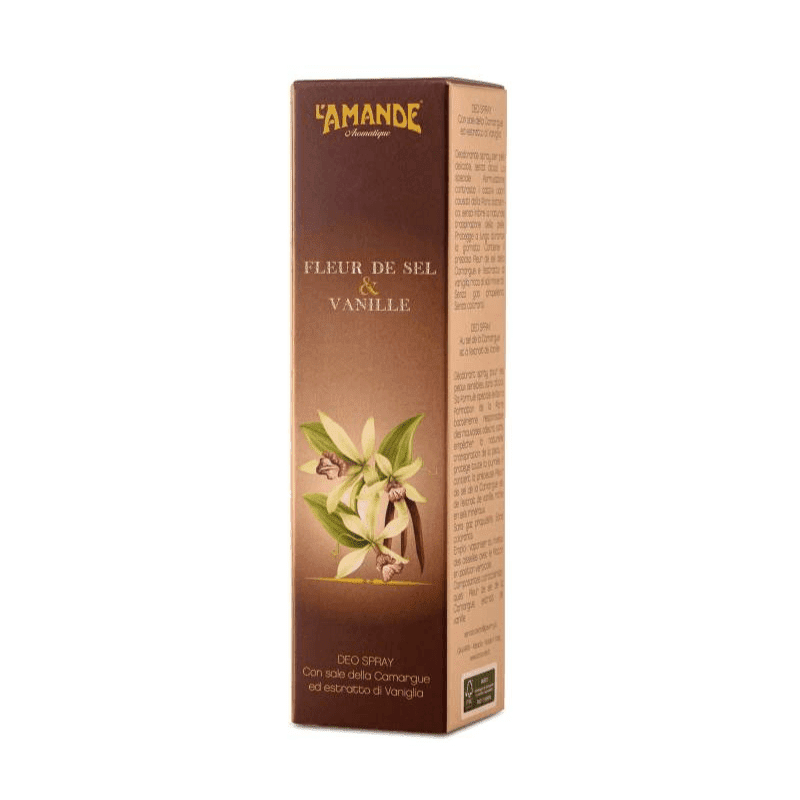 L'amande Deo spray Fleur de Sel & Vanille Convenienza