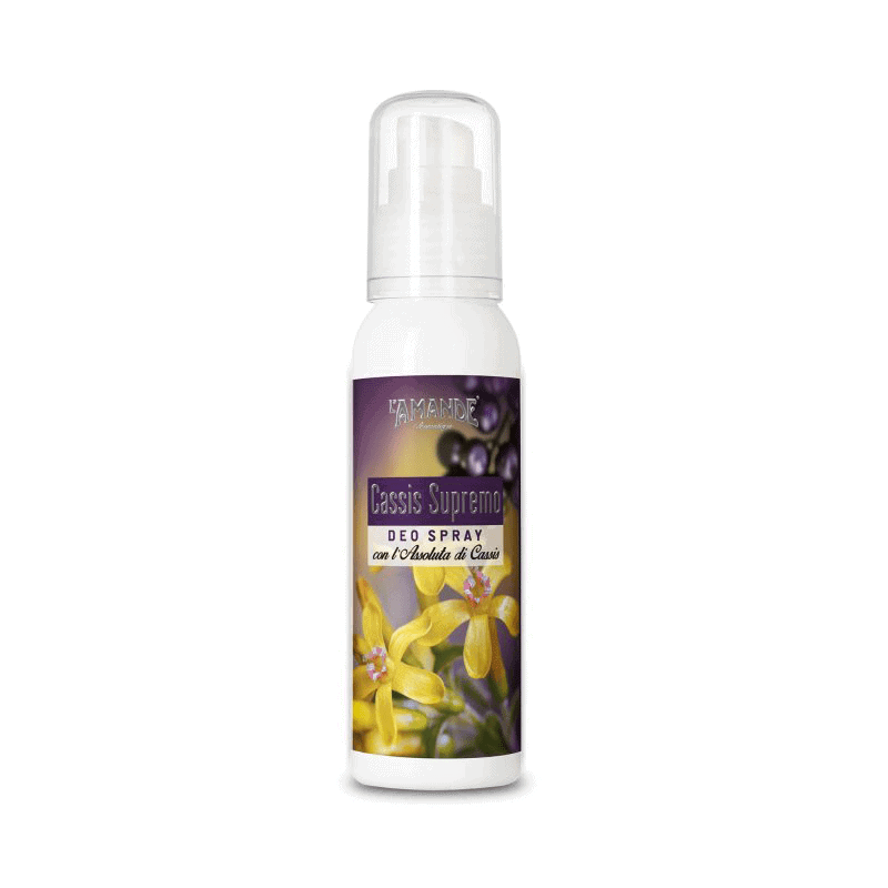 L'amande Deo spray Cassis supremo Novità