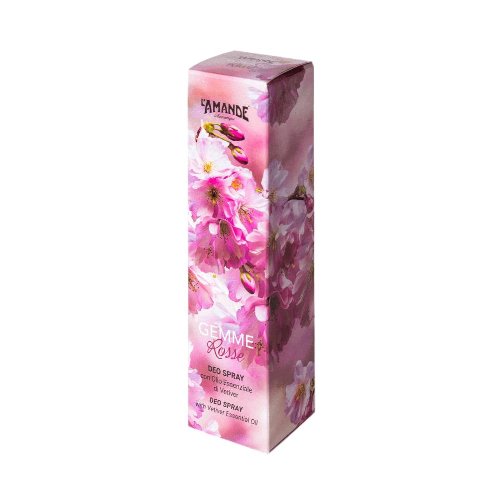 L'amande Deo spray Gemme rosse Presa