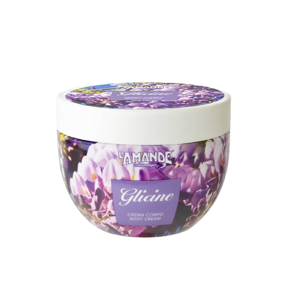 L'amande Crema corpo Glicine Italy