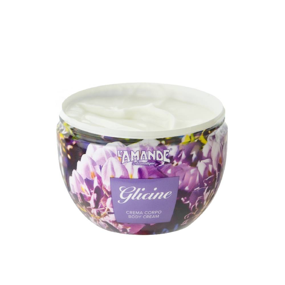 L'amande Crema corpo Glicine Italy
