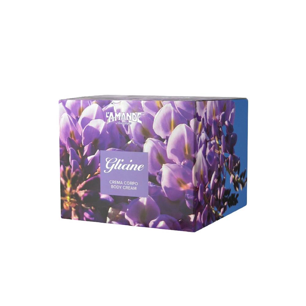 L'amande Crema corpo Glicine Italy