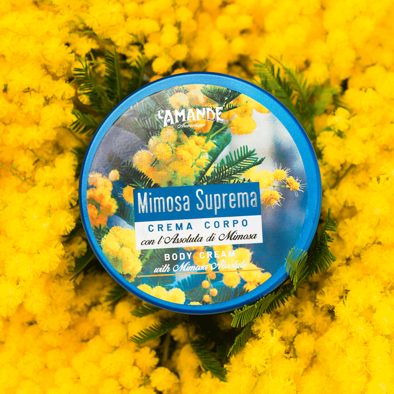 L'amande Crema corpo Mimosa suprema 2025