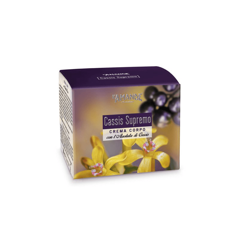 L'amande Crema corpo Cassis supremo Qualità