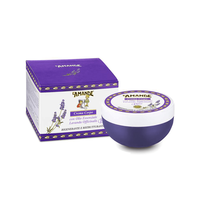 L'amande Crema corpo Lavanda officinalis del Piemonte bio