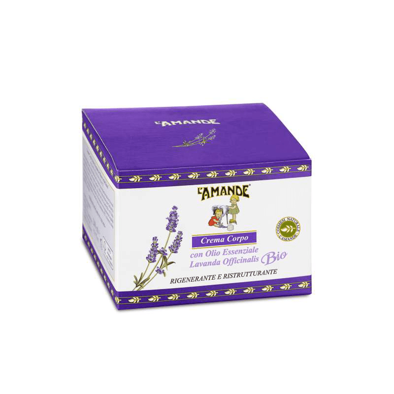 L'amande Crema corpo Lavanda officinalis del Piemonte bio Promozione