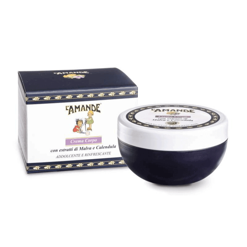 L'amande Crema corpo malva e calendula