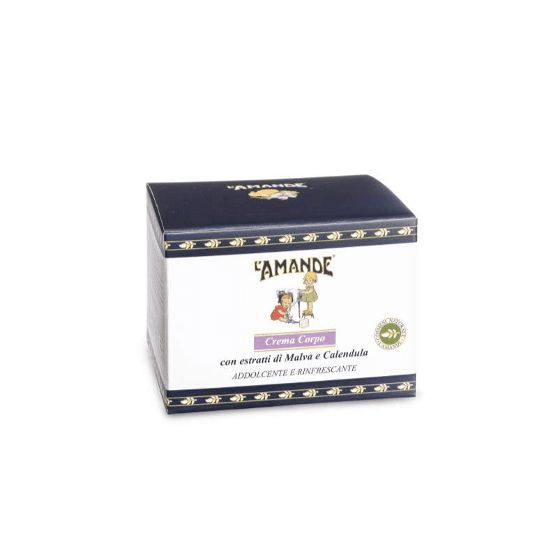 L'amande Crema corpo malva e calendula Spedizione Gratuita