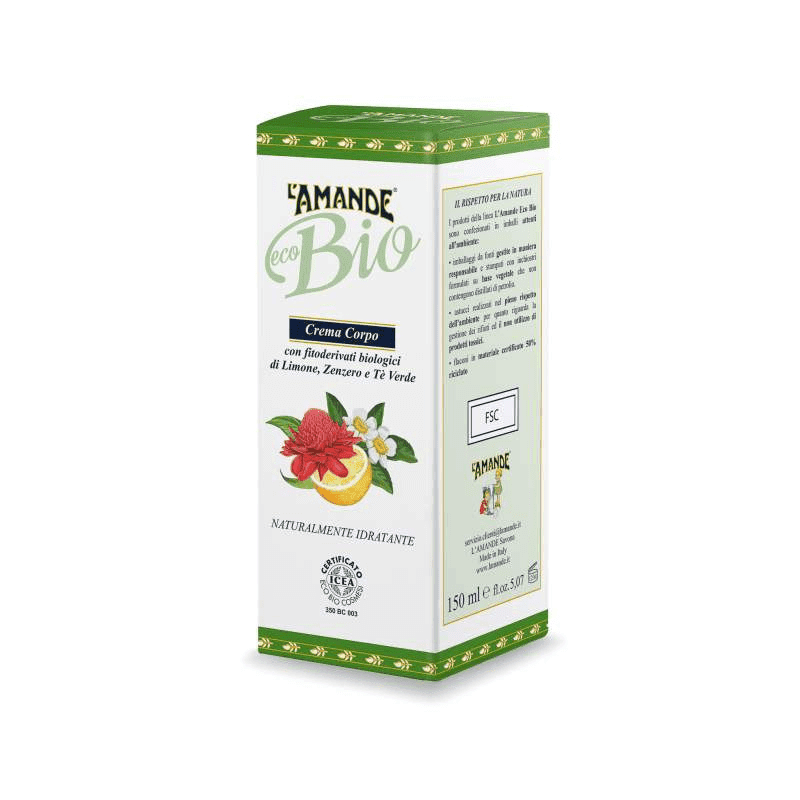 L'amande Crema corpo Eco bio Pezzi Unici