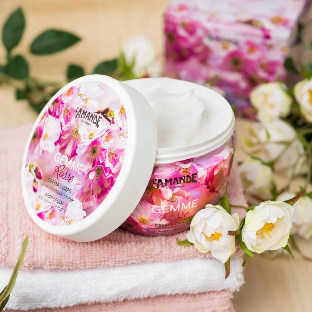 L'amande Crema corpo Gemme rosse Negozi Online