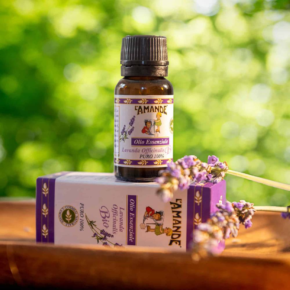 L'amande Olio essenziale Lavanda officinalis del Piemonte bio Italy
