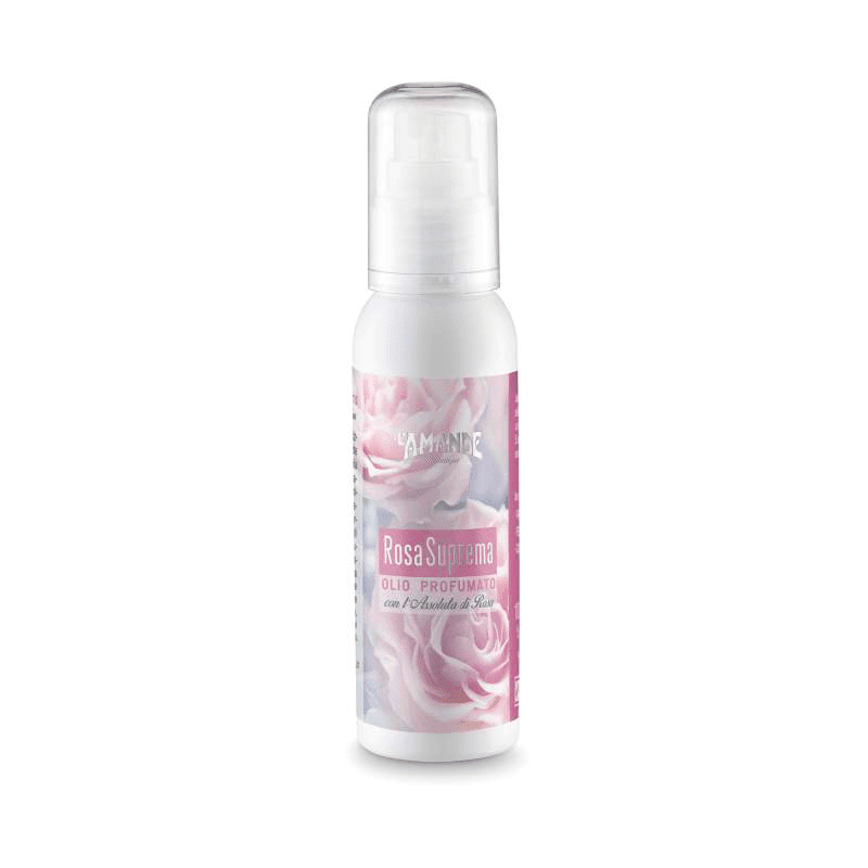 L'amande Olio corpo profumato Rosa suprema Italia