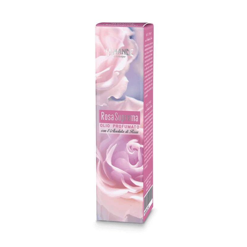 L'amande Olio corpo profumato Rosa suprema Italia