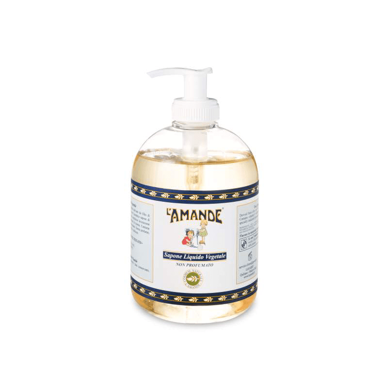 L'amande Sapone liquido vegetale non profumato