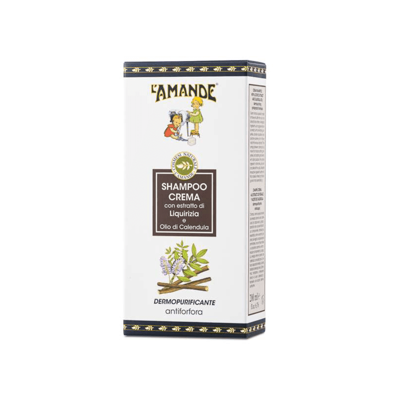 L'amande Shampoo crema antiforfora alla liquirizia Offerta