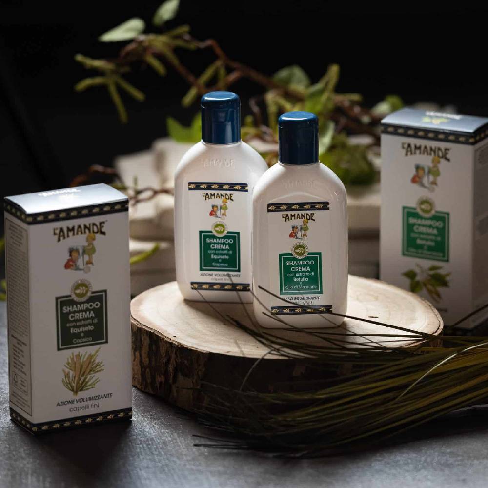L'amande Shampoo crema per capelli fini all'equiseto Saldi