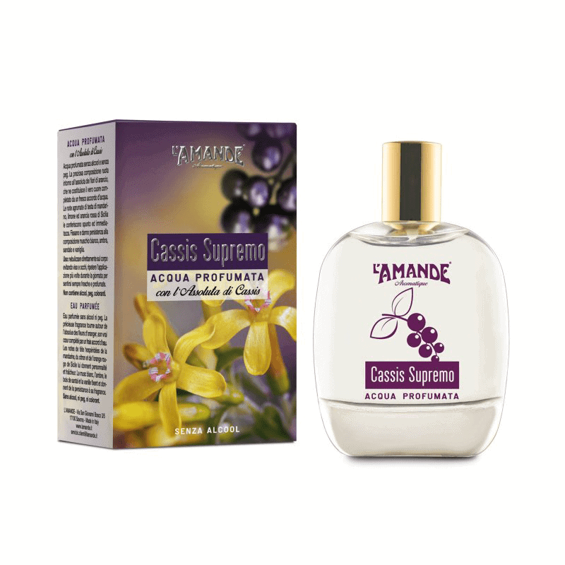 L'amande Acqua profumata Cassis supremo