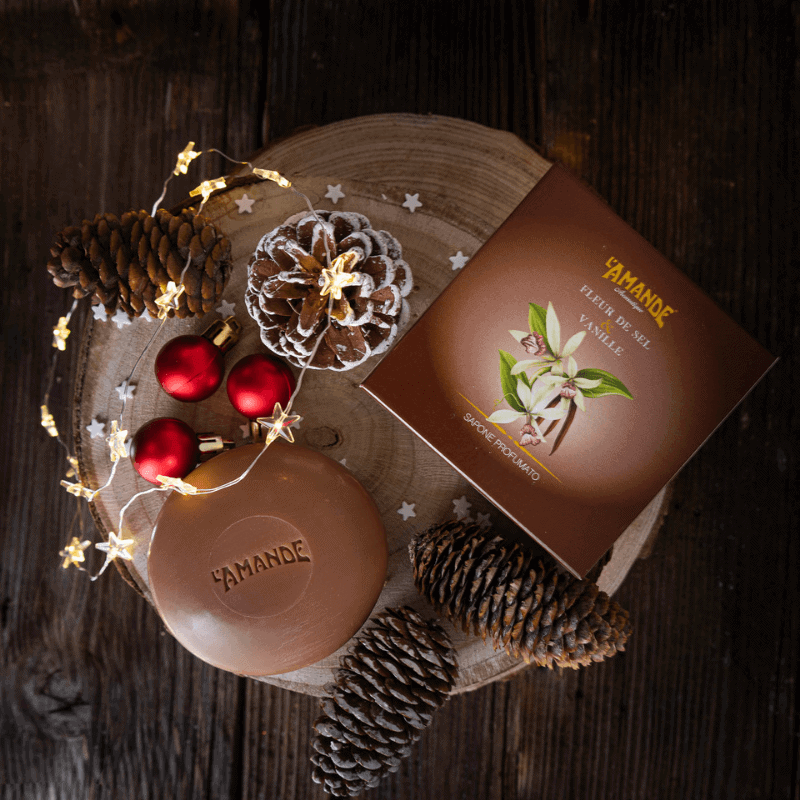 L'amande Sapone profumato Fleur de Sel & Vanille Spedizione Gratuita