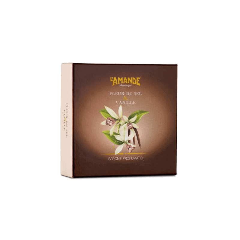 L'amande Sapone profumato Fleur de Sel & Vanille Spedizione Gratuita