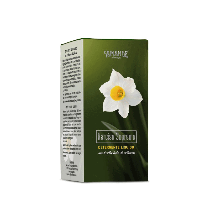 L'amande Detergente liquido Narciso supremo Nuovo