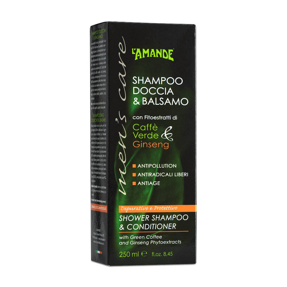L'amande Shampoo doccia Men's Care Sottocosto