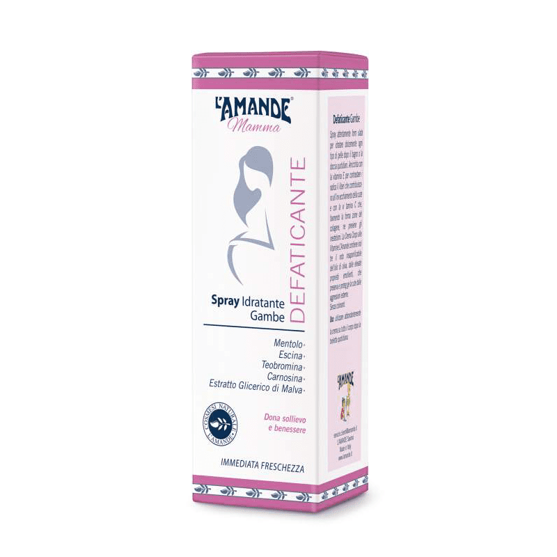L'amande Spray defaticante gambe Mamma Consegna Veloce