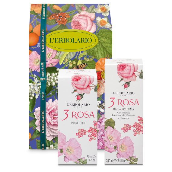 ﻿L'erbolario Confezione regalo Duo Profumo 3 Rosa