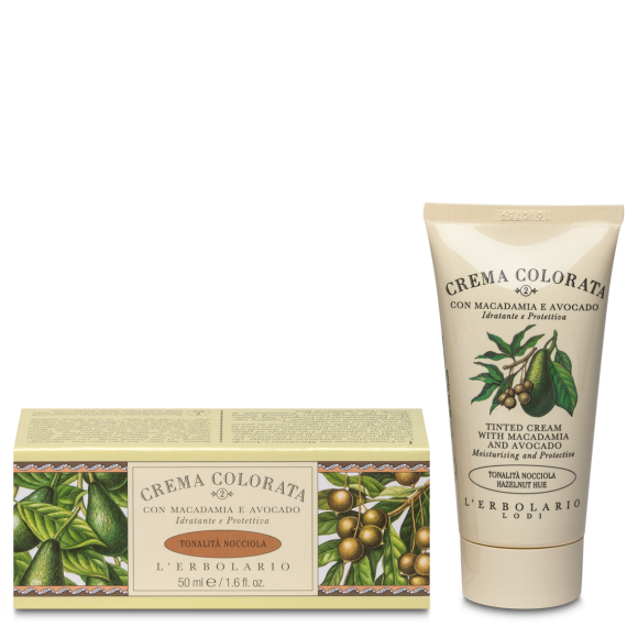 L'erbolario Crema Colorata per il Viso tonalità Nocciola Italy