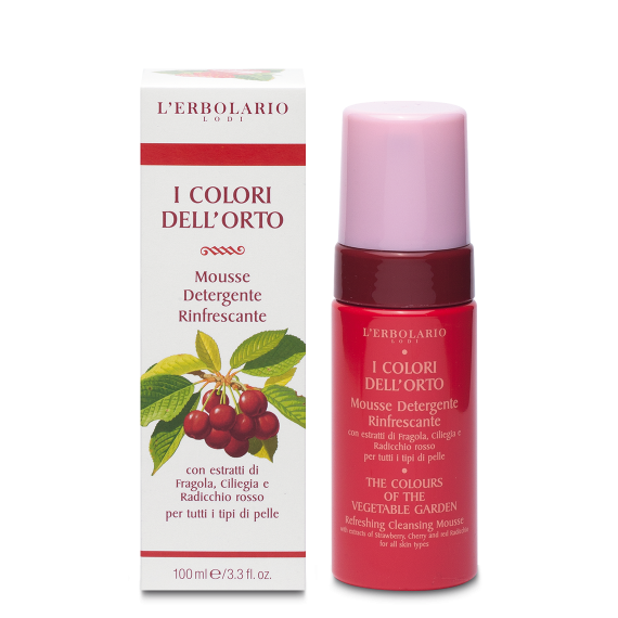 L'erbolario Mousse Detergente Rinfrescante I Colori dell'Orto
