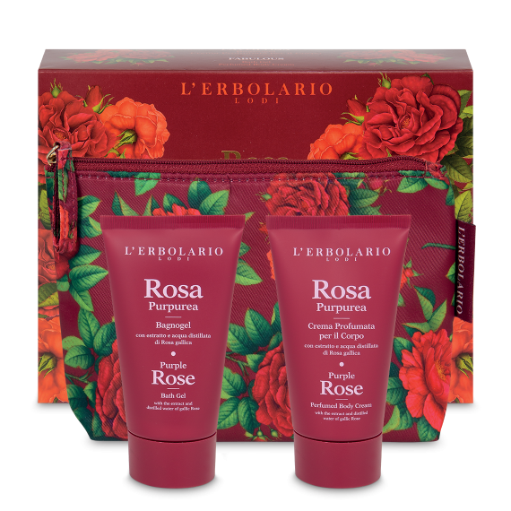 L'erbolario Beauty-Pochette Favolosa Rosa Purpurea Nuovo
