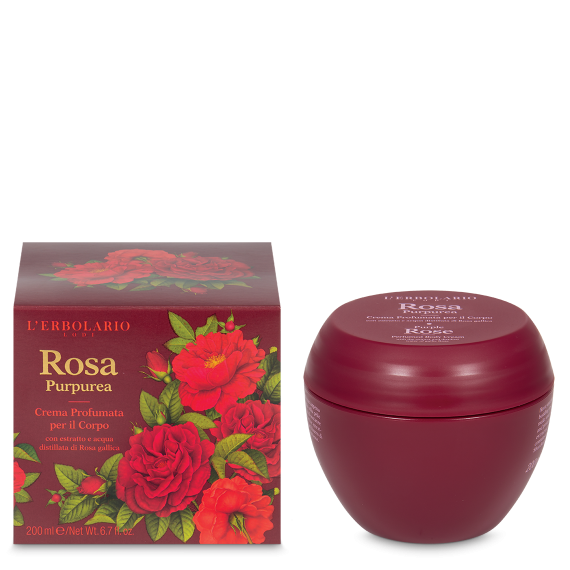 L'erbolario Crema Profumata per il Corpo Rosa Purpurea