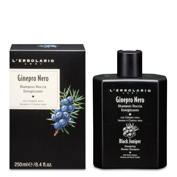 L'erbolario Shampoo Doccia Energizzante Ginepro Nero