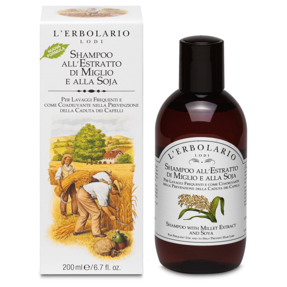 L'erbolario Shampoo Miglio e Soja Spedizione Gratuita