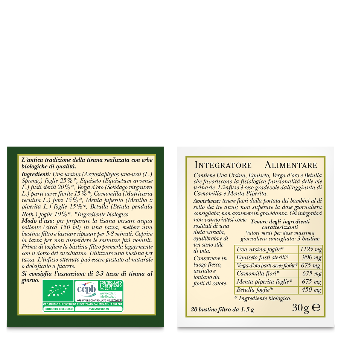 L'erbolario Tisana Biologica Cistattiva Offerta migliore