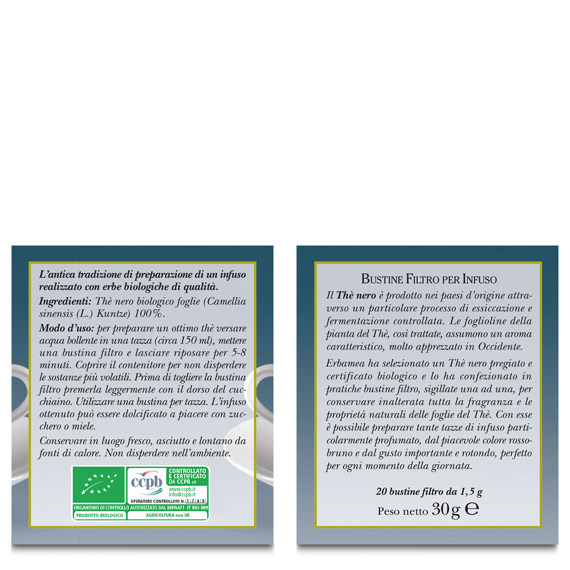 L'erbolario Infuso al Thè Nero Qualità