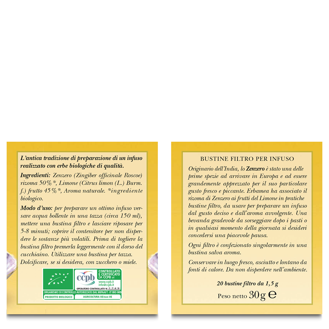 L'erbolario Infuso Zenzero e Limone Promozione Limitata
