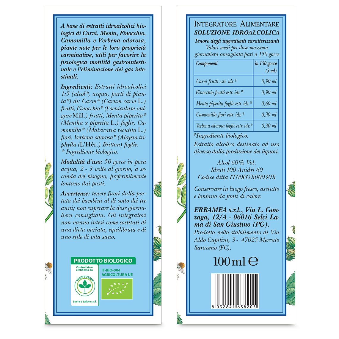 L'erbolario Gocce Biologiche Carmina Dol Saldi