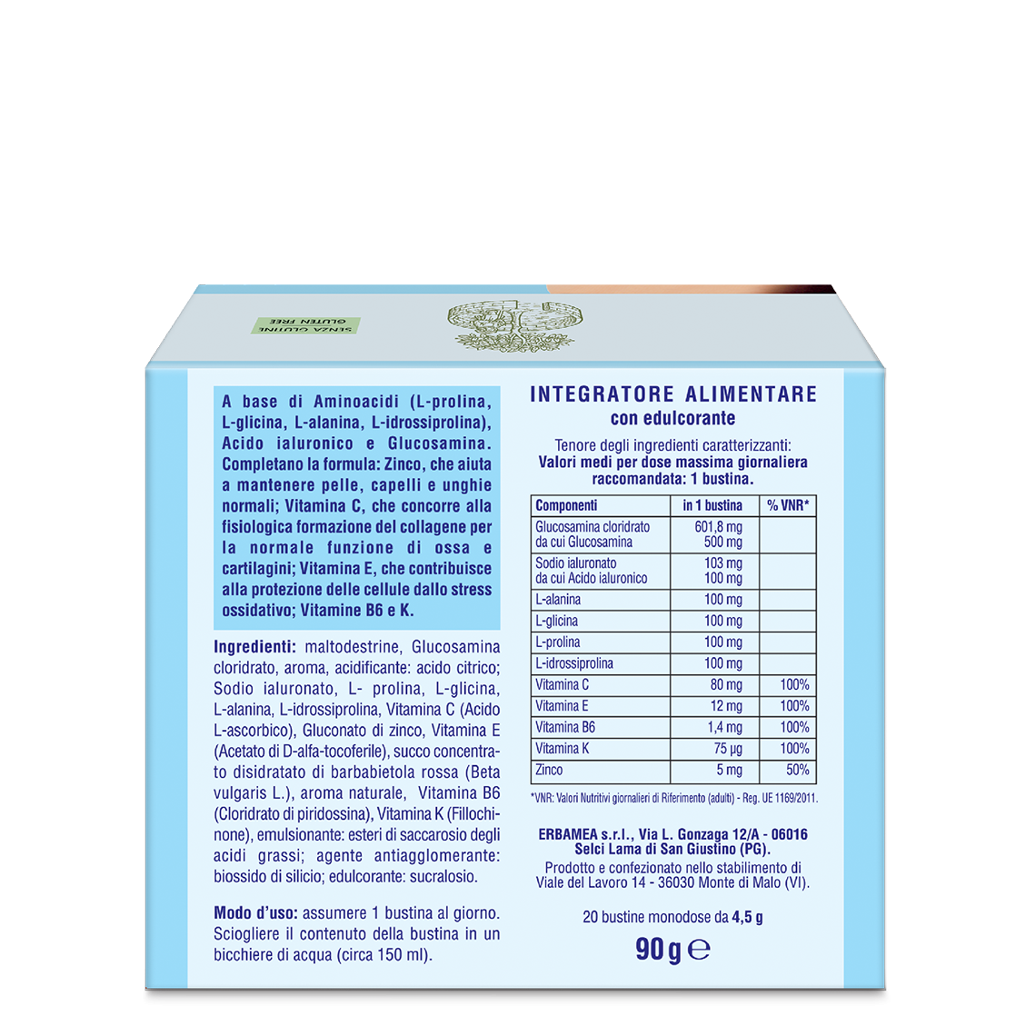 L'erbolario Integratore Dermal Advanced Spedizione gratuita