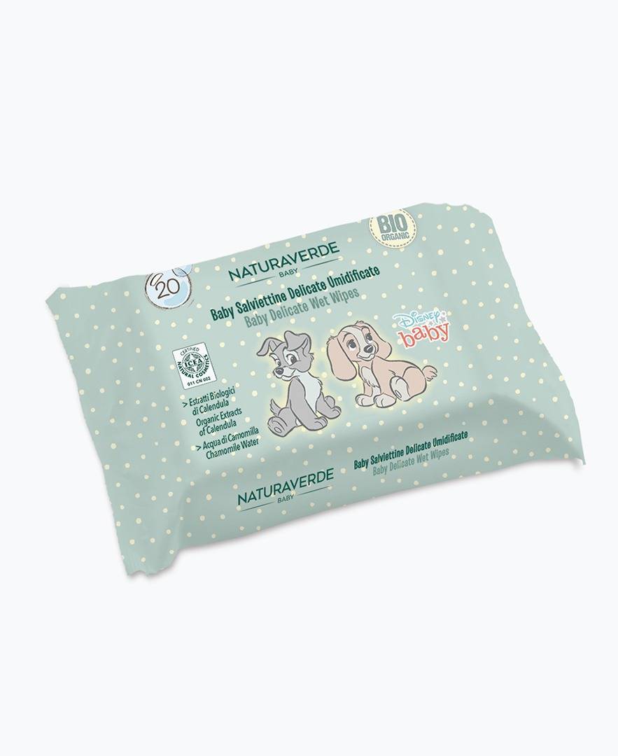 Naturaverde DISNEY BABY SALVIETTINE ULTRA-SOFT X 20 PZ Presa