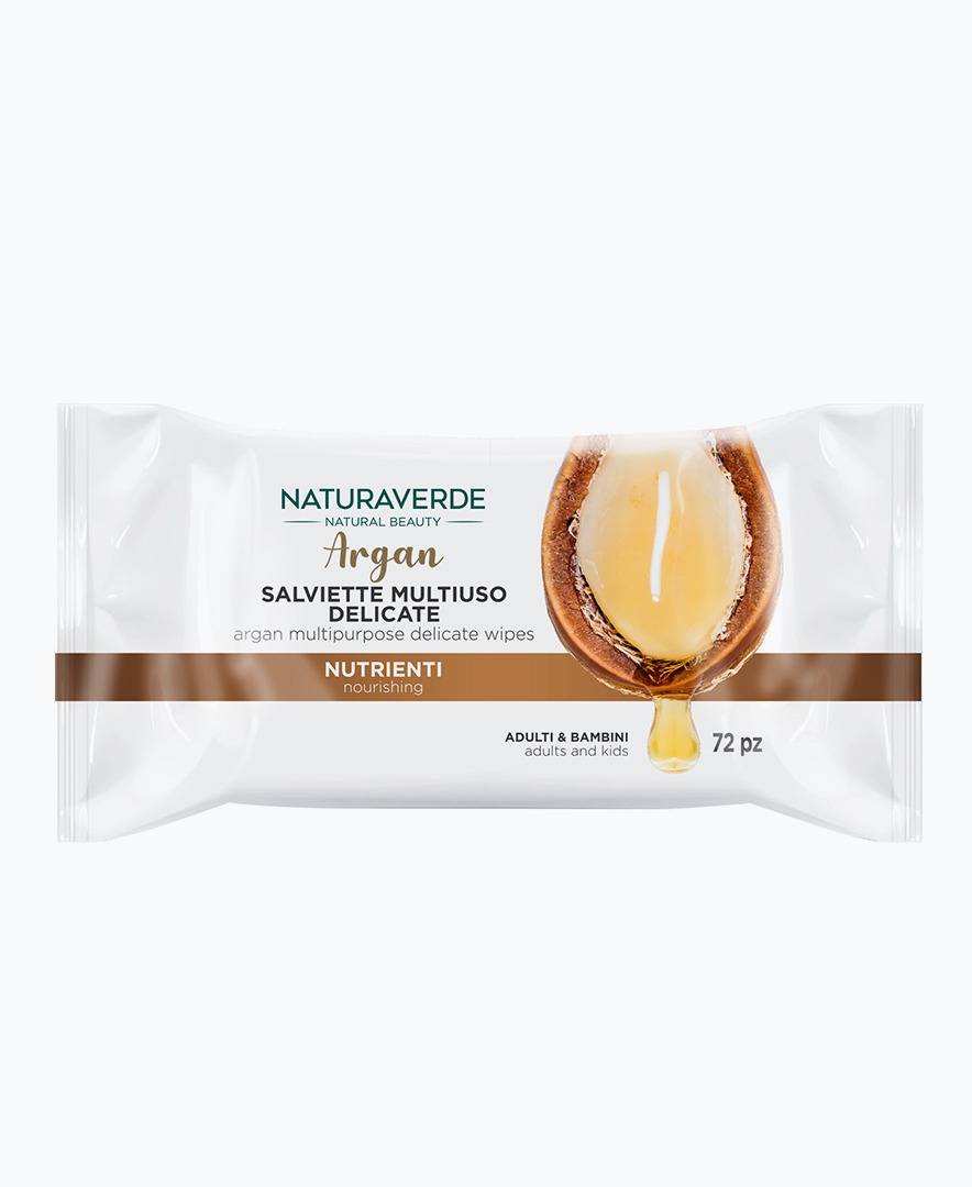 Naturaverde SALVIETTE MULTIUSO DELICATE ARGAN Pezzi Unici