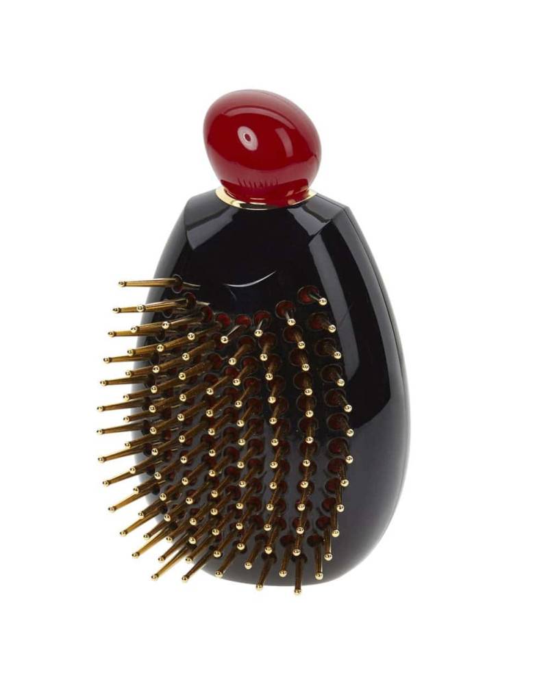 Janeke Spazzola gemma con impugnatura palmare Gem brush, colore nero - cod. 71SP500G NER Sottocosto