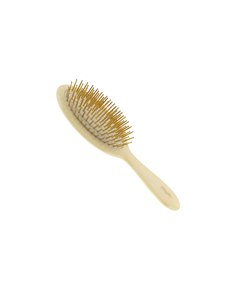 Janeke Spazzola imitazione corno con picchi oro - cod. SP22G CRN