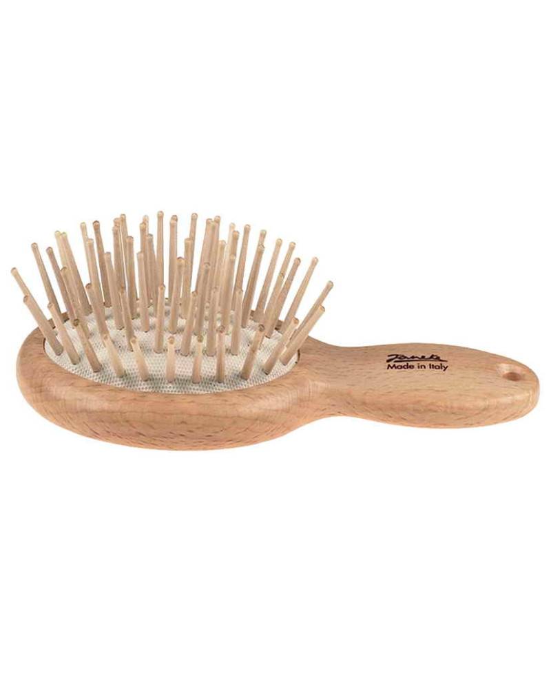 Janeke Spazzola da borsetta in legno di faggio - cod. SP63N Italy