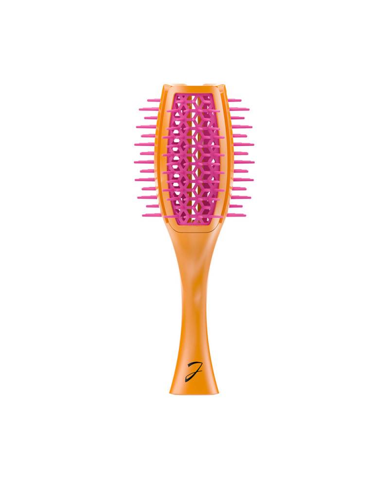 Janeke Spazzola Tulip ventilata, più volume nei capelli, bicolore arancio e fucsia – cod. SP503 OF Offerte
