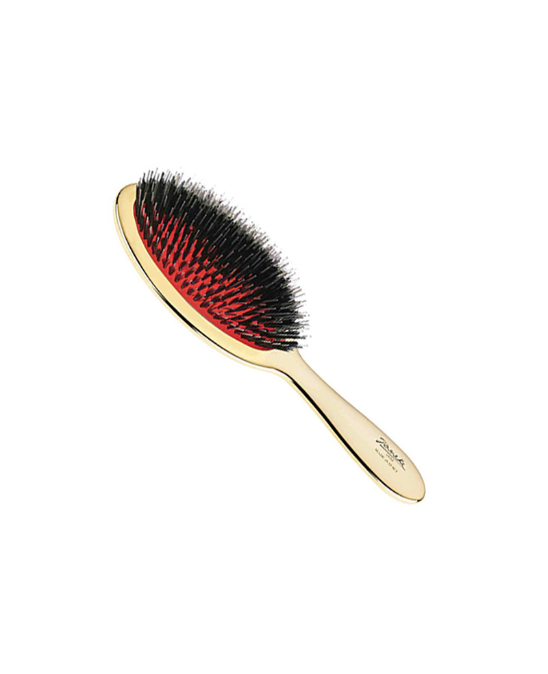 Janeke Spazzola dorata con setole e rinforzo nylon - cod. AUSP22M